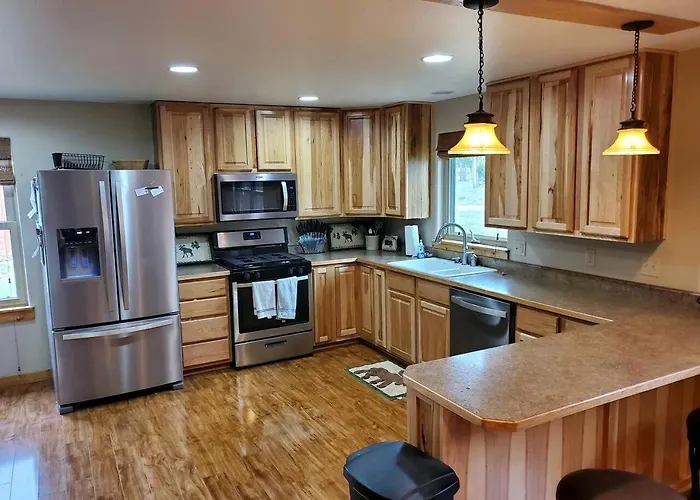 Beautiful With Fire Pit And Deck In Foxpark, Wyoming Holiday home